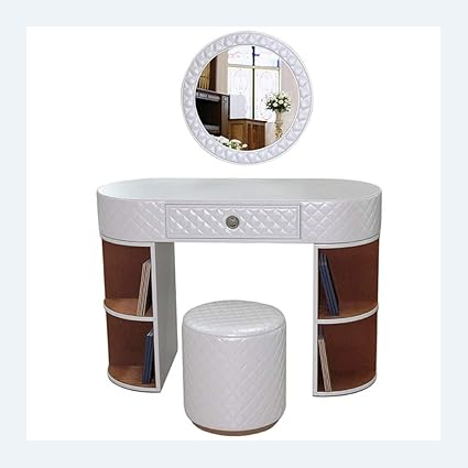 Artikle Leather White Leather Furniture Round Bedroom Dresser