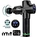 [Upgraded 2020] Muscle Massage Gun, LCD Touch Screen Hand Held Deep Tissue Massager, 30 Speeds Professional Personal Percussion Massage Device Featuring Quiet Glide Technology