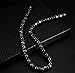 Shoopic Fashion Magnetic Therapy Necklace Hematite Bead Healing Collar Chain Jewelry Gift