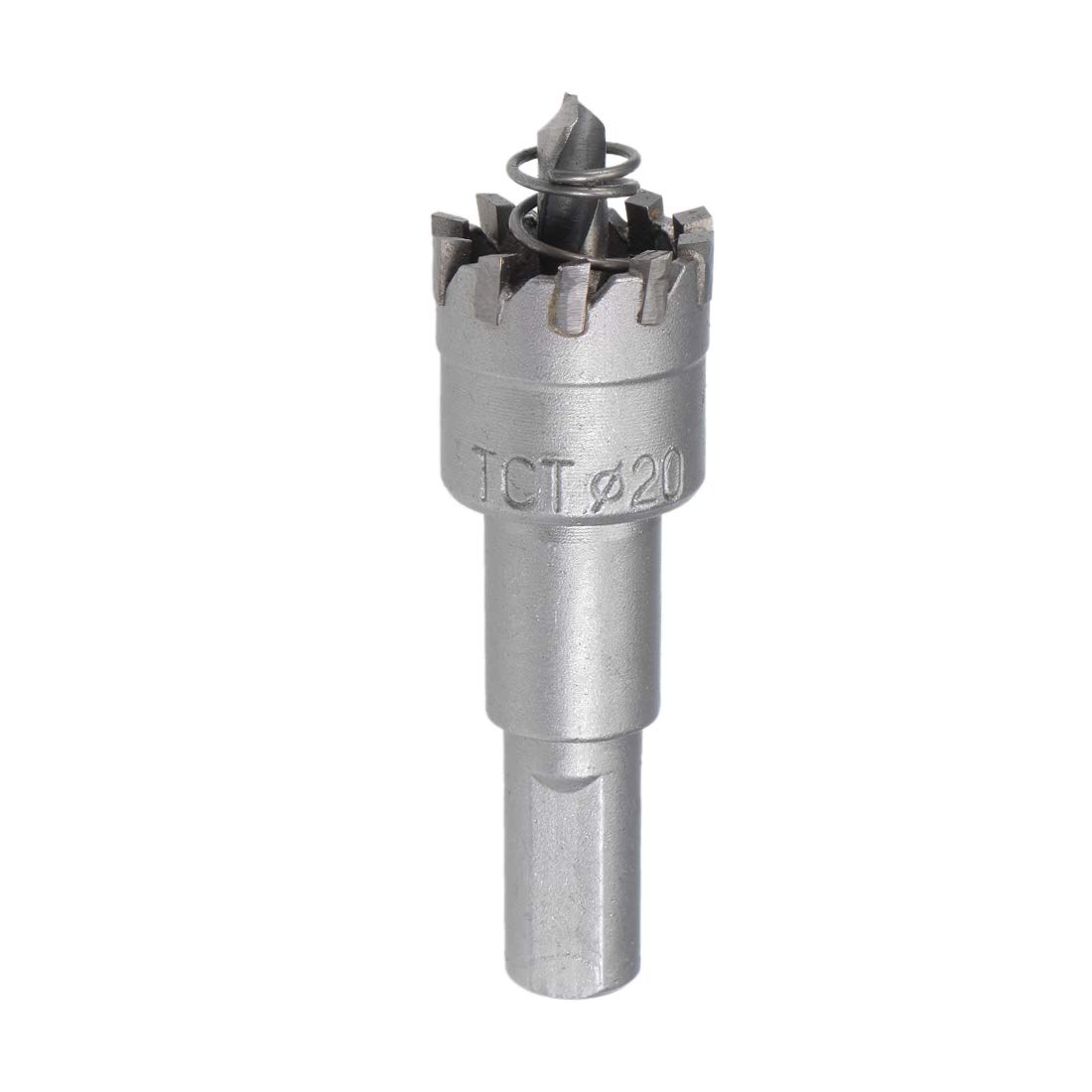 sourcing map 20mm Carbide Hole Cutter, Hole Saws for Stainless Steel Sheet Metal, High Density Carbide Tooth