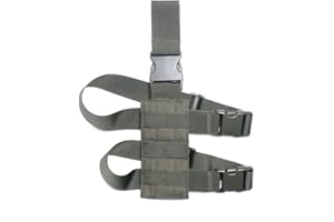 OAREA Tactical Molle Drop Leg Gun Holster Platform Universal Magazine Pouch Thigh Rig Panel Adapter Quick Release Hunting Gear