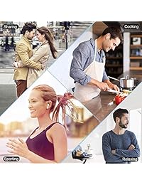 Bluetooth Headphones 5.0, Wireless Bluetooth Earbuds Stereo Earphone Cordless Sport Headsets, Bluetooth in-Ear Earphones with Built-in Mic for Smart Phones