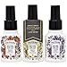 Poo Pourri Original Citrus, Lavender Vanilla, and Tropical Hibiscus 1.4 Ounce Set, Bottle Tag Included