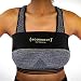 Neuvera Boobuddy Premium Adjustable High-Impact Breast Support Band Sports Bra Alternative, Gold Edition