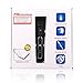 Kingta Rechargeable Hair Clipper Trimmer Mustache Shaving Trimmer (Black+Silver)