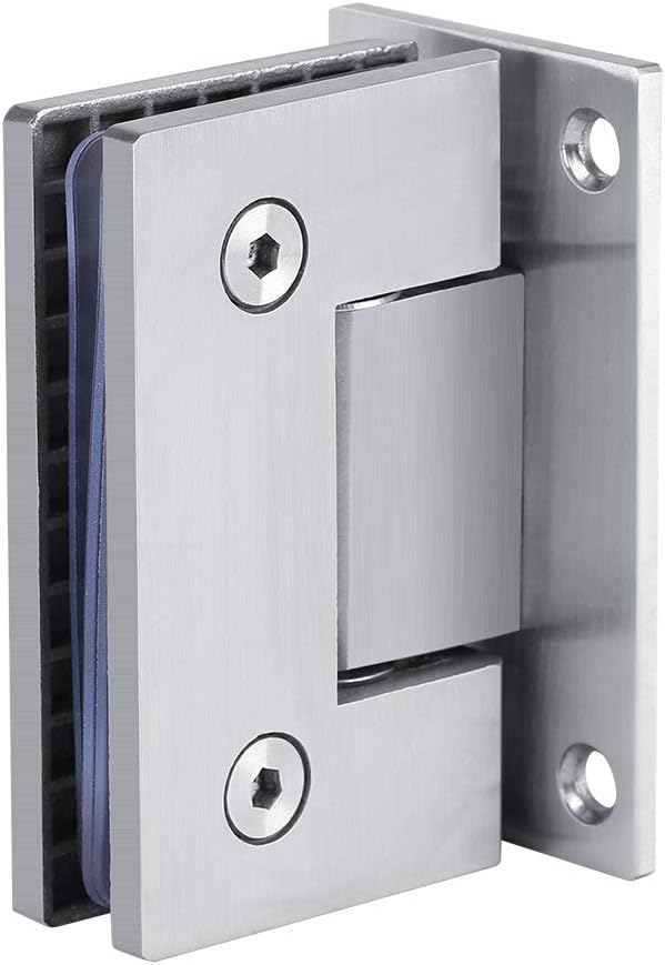 Raguso Stainless Steel Bathroom Clamp 8 10 mm Bracket Frameless Wall to Glass Shower Door Wall Mount Hinge 90 Degree Shower Hinge Clampcleaning Supplies - Image 5