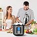 Mueller UltraPot 6Q Pressure Cooker Instant Crock 10 in 1 Pot with German ThermaV Tech, Cook 2 Dishes at Once, BONUS Tempered Glass Lid incl, Saute, Steamer, Slow, Rice, Yogurt, Maker, Sterilizer