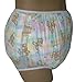 Baby Pants Honey Bear Print Adult Pullon Plastic Pants - Small