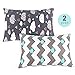 COSMOPLUS Kids Toddler Pillowcases-2 Pack Pillow Cover for Boys Girls Kids Bedding,Whale/Cloud