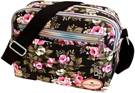Sale Clearance Women Handbags Halijack Ladies Vintage Printing Canvas Messenger Bag College Girl Casual Travel Purse Cosmetic Bag Summer Beach Bag Small Shoulder Bag Crossbody Bag