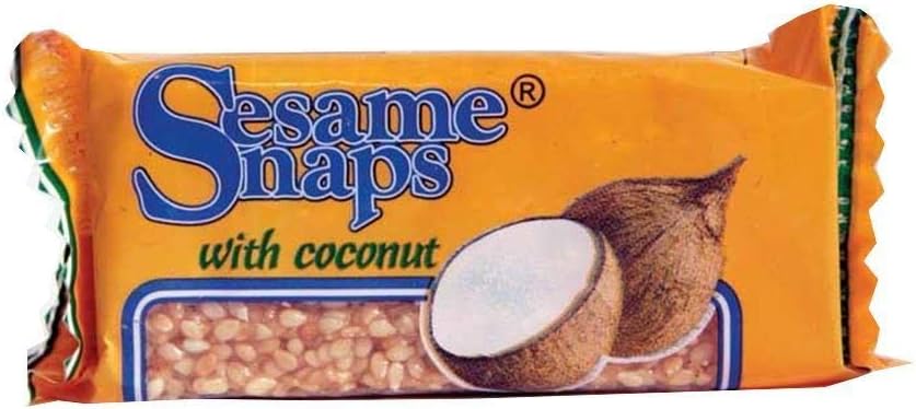 Sesame Snaps with Coconut (4x30g) - Pack of 6