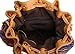 Scarleton Striped Pattern Jacquard Drawstring Bag H156725 -Camel Brown