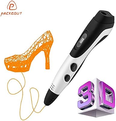 3d Printing Pen Packgout 3d Pen Drawing Printer Pen Christmas Gifts And Toys For Boys Girls Adults For 3d Scribbler Printing Drawing Doodle Model Making And 3d Modeling Buy Online At