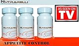 Nutrarelli 3 Bottles (90 Capsules) Metodo Italiano Weight Loss Capsulas