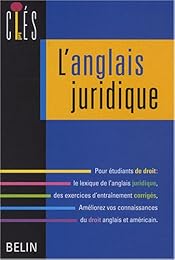 L' anglais juridique