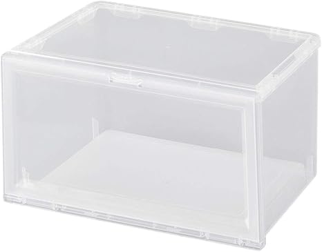 Amazon Co Jp アイリスオーヤマ ディスプレイボックス クリア 靴 見せる収納 収納ボックス 収納ケース 収納 おもちゃ スニーカー Db376 幅37 6 奥行約29 1 高さ約21 5 ホーム キッチン