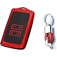 SANRILY Key Case for Renault Soft Full Protection Key Shell
