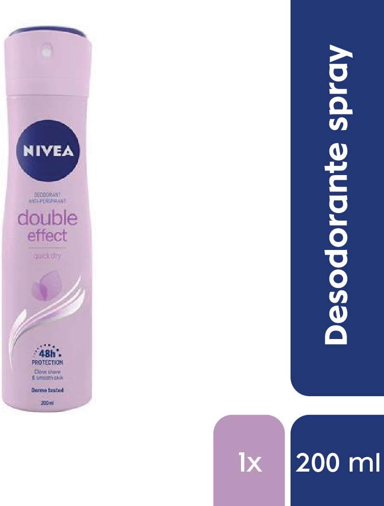 Nivea Double Effect Deodorant, 200 ml (Pack of 1) - Image 3
