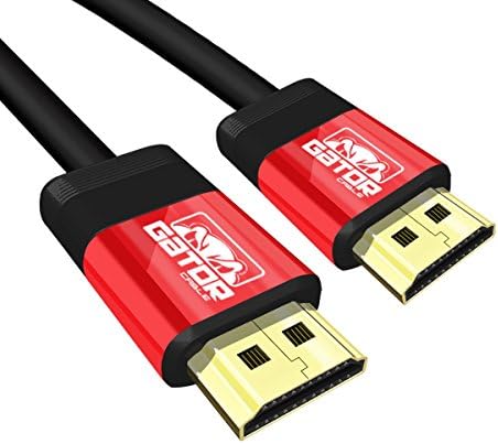 Gator Cable HDMI 1.4 HD Red - 3 feet
