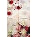 Wrapables® Luxurious 100% Charmeuse Silk Long Scarf with Hand Rolled Edges, Pink Peonies