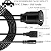 VIMVIP® USB & 3.5mm AUX Extension Flush Mount 2 Meter Audio Cable, 1/8 AUX Car Bike Boat Motercycle Lead