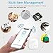 Smart Key Finder Anti-Lost Tracker - Evershop Bluetooth Tracker GPS Locator Wallet Phone Key Anti-Lost Bidirectional Alarm Reminder for Phone,Keychain, Wallet,Luggage