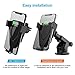 Wireless Car Charger Mount, MANCASSY Auto Clamping 10W/7.5W Qi Fast Charging Car Mount, Windshield Dashboard Air Vent Phone Holder, USB C Charger Compatible with iPhone Xs Max XR X 8 Plus, Samsung S10