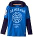 U.S. Polo Assn. Big Boys' Hoodie Hang Down, China Blue, 14/16