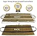 INNO STAGE Firewood Log Carrier Tote Bag with Super Strong Double Straps for Reinforce, 16oz Waxed Canvas Heavy Duty & Long Lasting for Wood Hay Hauling for Fireplace or Outdoor Camping-Khaki Color