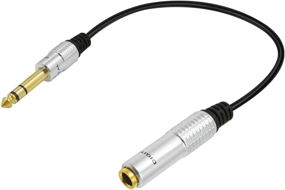 Maxhood Male to Female 6.35, 6.35mm (1/4 inch) Stereo Male Plug to Female 1/4" TRS Jack Audio Cable Stereo Cord - Image 3