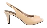LifeStride Women's Teller Dress Pump, Taupe, 7 W US