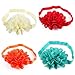 EagleUS (CA seller) DOTASI 12pcs Cute Girl Elastic Flower Headband Hair Bow Band for Baby Hair Accessories (Multi-Color #4)