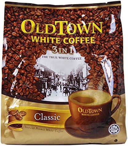 OldTown 3 in 1 Classic White Coffee 600g - Pack of 6