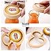 bade home&kitchen Jar and Bottle Opener by, Kitchen Gadgets, Easy Grip Jar Lid and Bottle Opener, Washable, Antibacterial PP Material