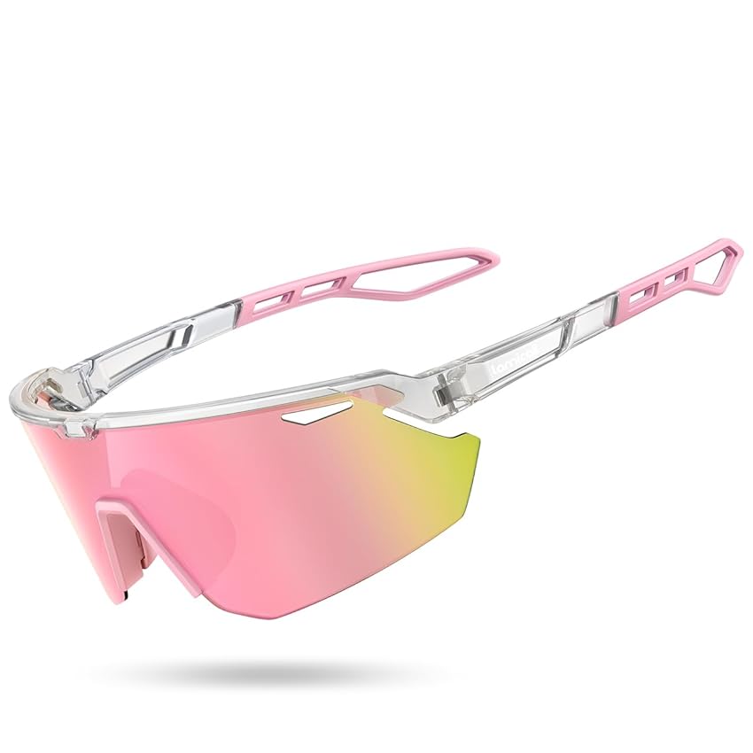 Lamicall Occhiali da Sole Ciclismo Polarizzati, [24g Ultraleggero] Anti