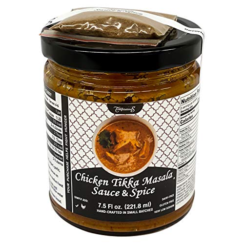 Chicken Tikka Masala Indian Curry Sauce PLUS Garam Masala Powder by