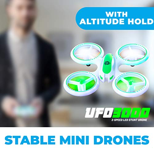 Force1 UFO 3000 LED Mini Drone for Kids - Remote Control Drone, Small RC Quadcopter for Beginners with LEDs, 360 Flips… - Image 3