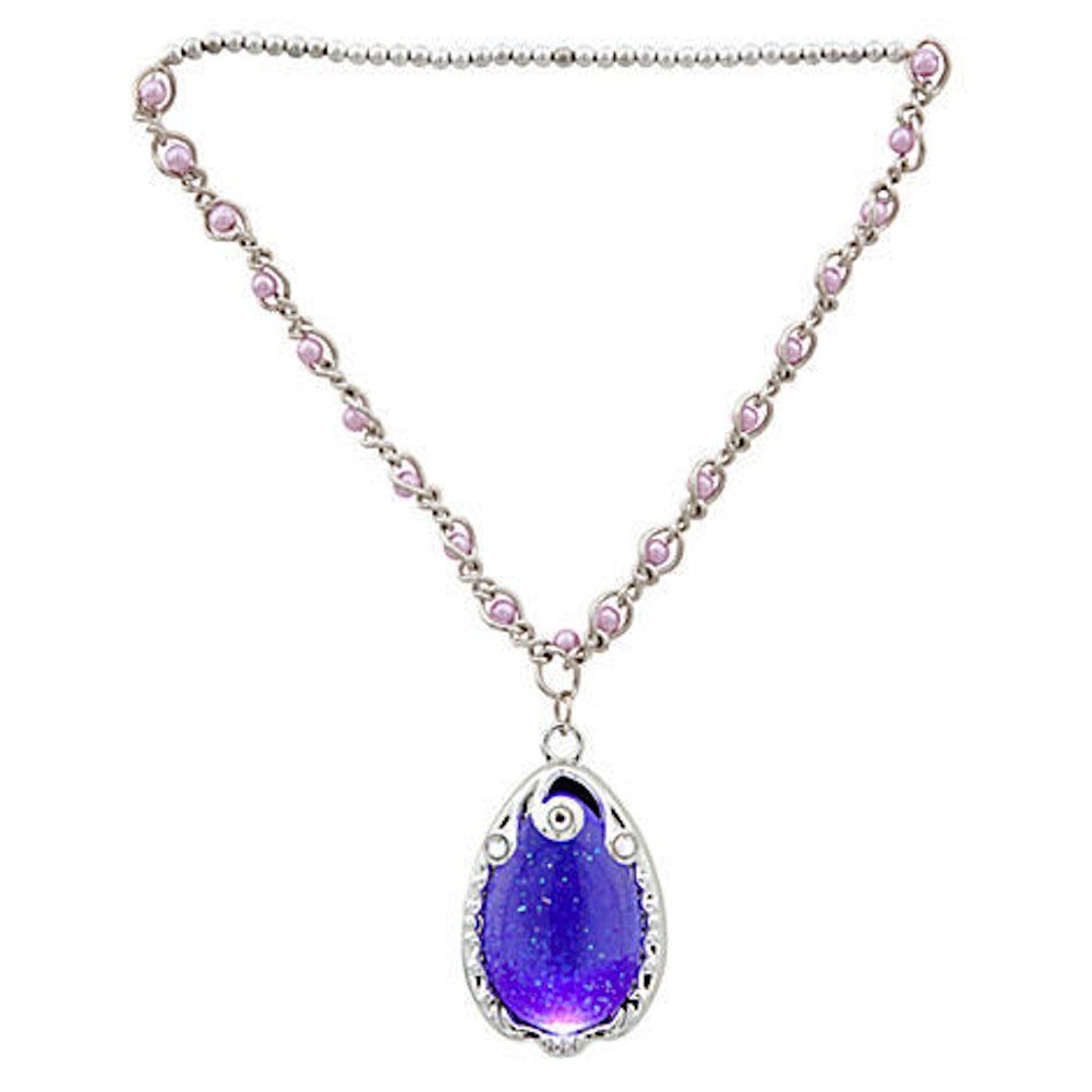 Disney Princess Sofia The First Amulet Necklace With Rhinestone 