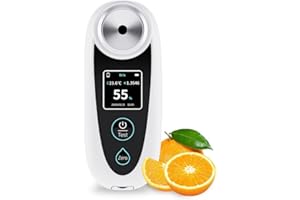 COFFMETER Brix Refractometer 0–35% Brix Range, ±0.2% Precision, Portable & Waterproof – Ideal for Juices, Fruits, Beverages & Food Applications