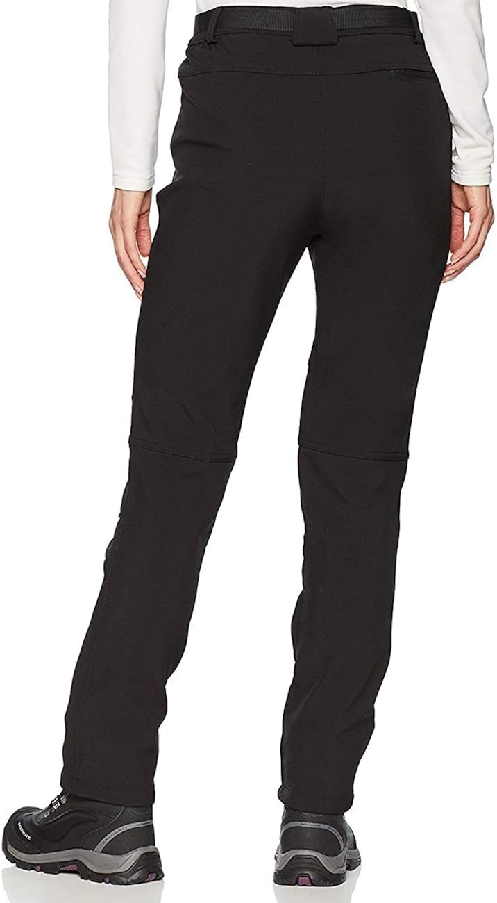 BenBoy Women's Outdoor Waterproof Windproof Fleece Slim Cargo Snow Ski Hiking Pants: Clothing