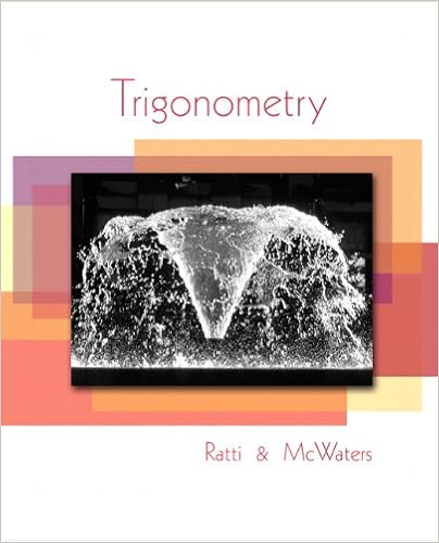 Amazon Com Trigonometry 9780321567987 J S Ratti