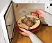 New Metro Design Caddy Microwave Plate, 10 1/2-inches, Red