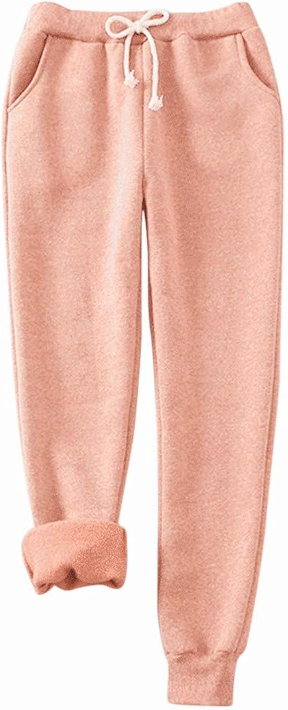 Amazon Co Jp スポーツ ズボン レディース パンツ 無地 ベルベット パジャマパンツ 厚手 ズボン カジュアル スウェットパンツ ヨガ ダンス ジョギング フィットネス ルームウェア 大きいサイズ シンプル スウェット ロング ジャージ 下 スリムクロップド 服