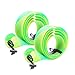 SF Standard Fishing Spinning Rod Cover Rod Sock Rod Sleeve (New Green/Gold/2PCS)