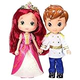The Bridge Direct, Strawberry Shortcake, Berryella and Prince Charming Dolls, 6 Inches