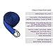 Uheng 5-Pack Yoga Exercise Adjustable Straps 8Ft OR 10Ft with Durable D-Ring for Pilates & Gym Workouts Yoga Fitness | Hold Poses, Stretch, Improve Flexibility & Maintain Balance (Random Color)thumb 1