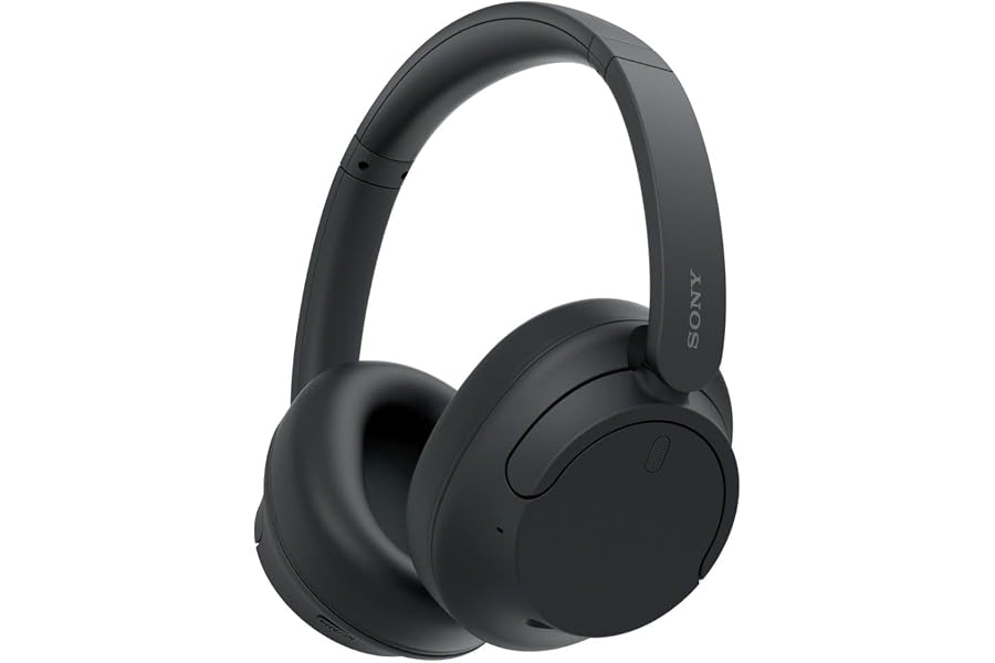 Sony WH-CH720N Noise Canceling Wireless Headphones Bluetooth Over The Ear Headset with Microphone and Alexa Built-in, Black New