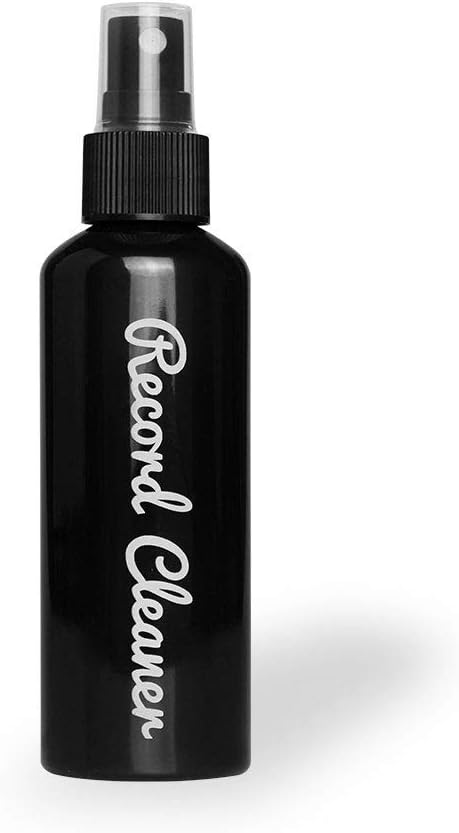 BIG FUDGE Record Cleaning Solution for Vinyl Records, 100ml (3.4oz), LP Cleaner Fluid Refill Bottle for 4-in-1 Cleaning Kit
