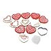 Valentine Cookie Decorating Stencil and Cutter Set, 11-Pieces Cookie Stencils for Royal Icing, 1-Piece Love Heart Cookie Cutter(Valentine's Day)