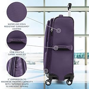 travelpro maxlite 5 softside expandable luggage